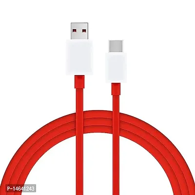 WARP/Dash Charging Type c Charging Adapter Cable Compatible for One Plus 8T 8 8pro 7 Pro / 7T / 7T Pro Nord and Dash Charge for One Plus 3 / 3T / 5 / 5T / 6 / 6T / 7-thumb0