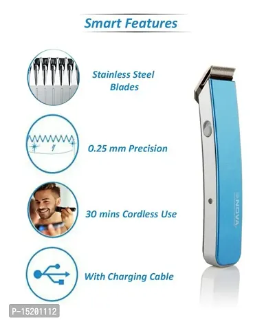 NS-216 Rechargeable Multicolor Cordless Beard Trimmer-thumb0