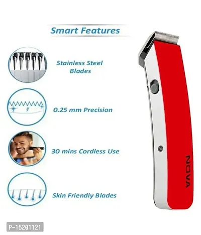 NS-216 Rechargeable Multicolor Cordless Beard Trimmer