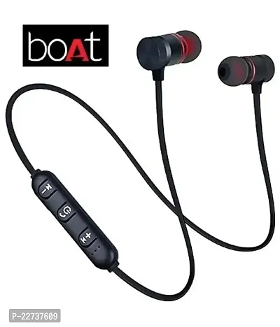 Neckband With ASAP Fast Charging Stereo Sound Tecnology Bluetooth Headset  (Black, In the Ear)-thumb0