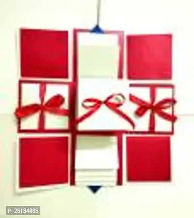 Beautiful Gift, White Red Explosion Box-thumb2