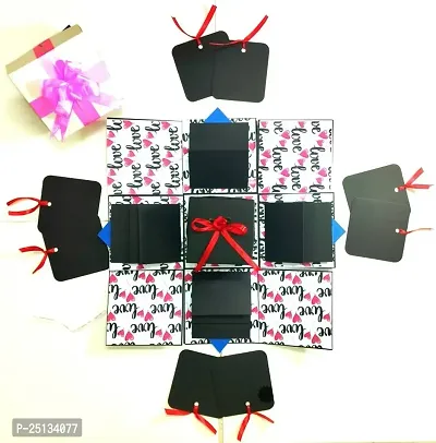 Beautiful Gift, White Black Pink Box