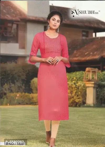 LIFE STYLE RAYON KURTI