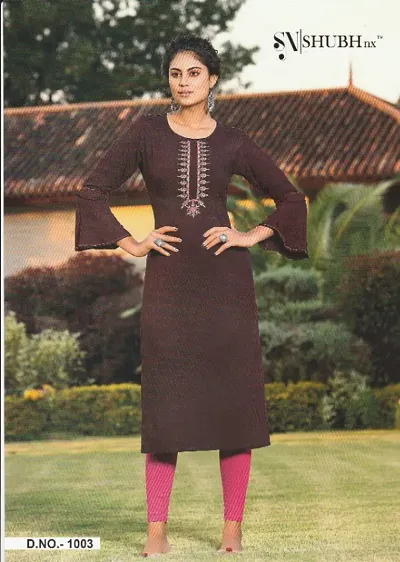 LIFE STYLE RAYON KURTI