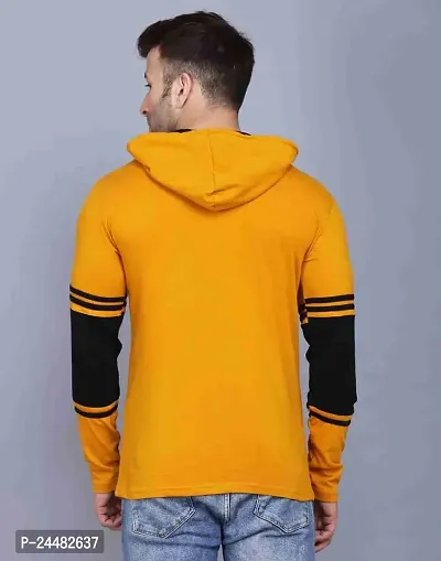 Classic Cotton Solid Hoodies For Men-thumb3