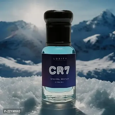 LUXIFY SCENT Cr7 Blue Attar | Luxury Designer Date Night Fragrance | Alcohol Free | 24+ Hour Lasting | Unisex perfume | 6ml-thumb3