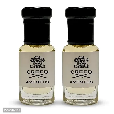 LUXIFY SCENT Creed Aventus Attar | Real Designer Attar | Concentrated Perfume Oil | Best Unisex Fragrance | 6ml (Pack of 2)