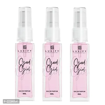 LUXIFY SCENT Eau De Parfum Good Girl 8ml | Premium Long Lasting Luxury Perfume| Mysterious Sweet notes | Fragrance for All Occasions-thumb0