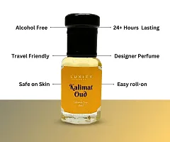 LUXIFY SCENT Oud Kalemat Attar | Designer Perfume Oil | Alcohol Free | 24+ Hours Lasting | 6ml (Pack of 1)-thumb1