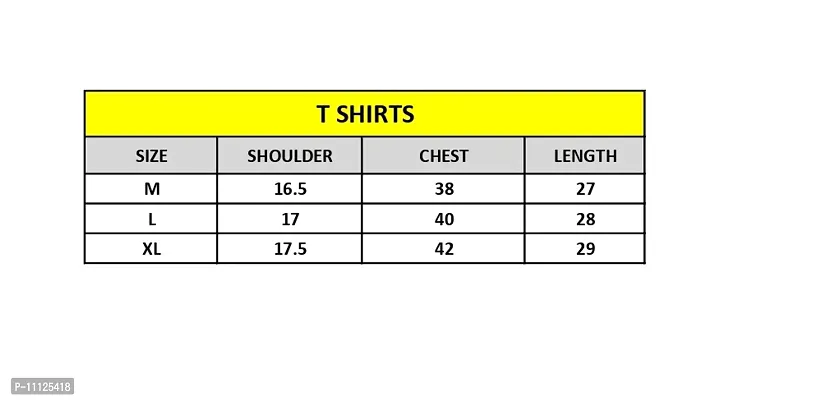 Men Cotton Blend Printed Full Sleeeves T shirt  (pack Of - 1)-thumb2