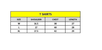 Elegant Yellow Polyester Printed T-Shirt for Men-thumb1