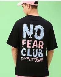 Reliable Black Polyester Printed T-Shirt For Men-thumb1