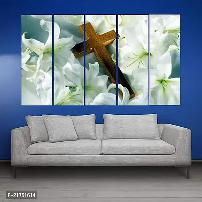 Classic Digital Print Paintings For Wall Decor Set Of 5