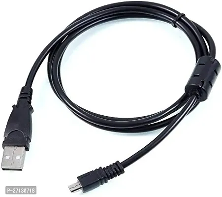 Stylish Usb 2.0 A To 5-Pin Mini B Cable - 5 Feet For Digital Camera Panasonic Lumix Dmc Black