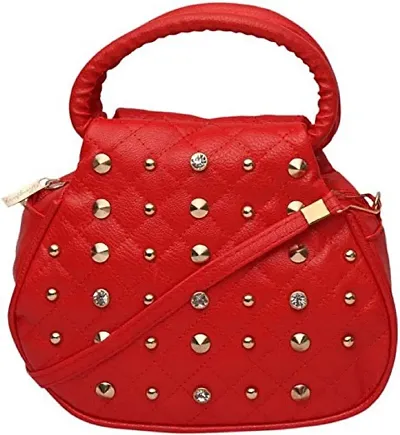 Elegant Mini-size Stone PU Sling Bags For Women
