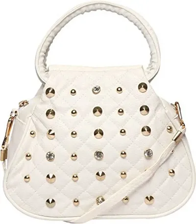 Elegant Mini-size Stone PU Sling Bags For Women