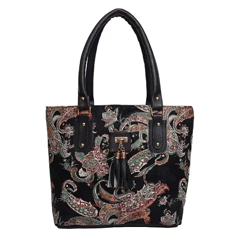 Unique Printed Artificial Leather Handbags For Women