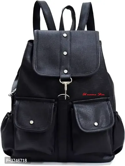 Elegant PU Backpack For Women-thumb0