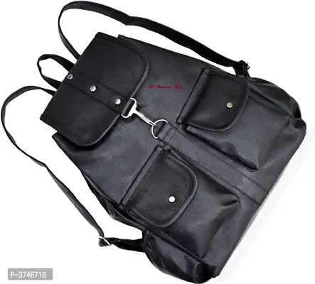 Elegant PU Backpack For Women-thumb2