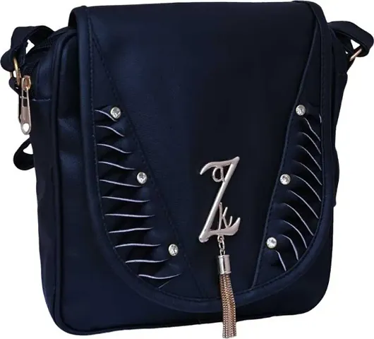 Trendy Tassel Detail PU Sling Bags For Women
