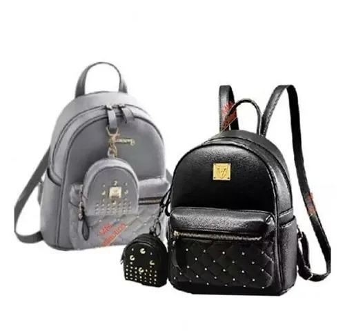 Fancy Women Backpacks Pack Of 2