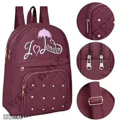 Fancy PU Leather Backpack For Women (Mehron)