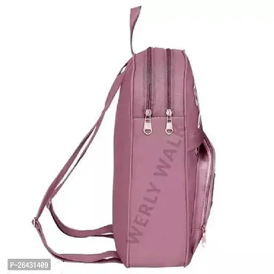 Fancy PU Leather Backpack For Women (Pyaji)-thumb2