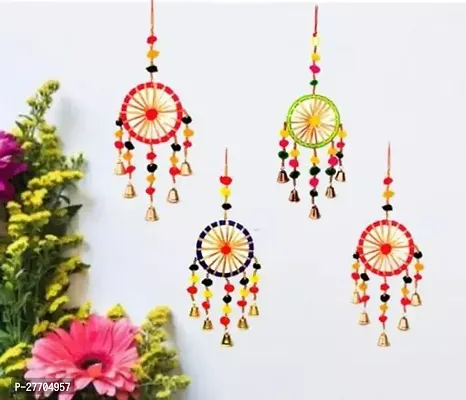 Home Decor Best new Dream catcher Wall Hangings for Home Decor,Bedroom,Living Room,Kids Room,Balcony,Garden Decoration, Positive energy Decorative wall PACK OF 4