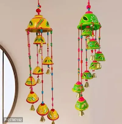 wind chimes Windchimes Umbrella jhumer Door hanging decoration for home decor pack of 2