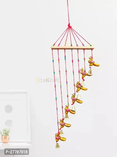 Wall Decor and Door Hangings for Home Decoration | Festive Decoration | Balcony, Room, Temple Decoration | Pooja Room Decoration | Decorative Hanging Items PACK OF 1-thumb0