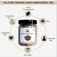 Hillpure Organic Sunflower Seeds, Raw Sunflower Seeds, Authentic and Natural for Healthy Diet, For Weight Management (300 gm)-thumb2