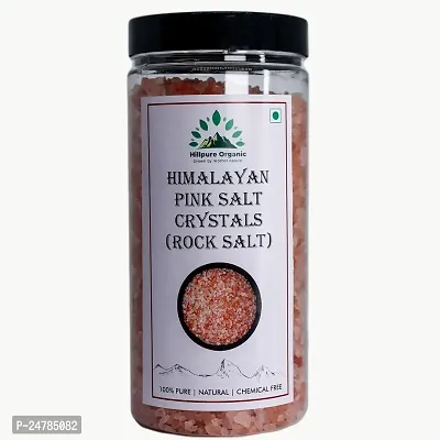 Hillpure Organic Himalayan Pink Salt Crystal, Rock Salt, Granules, Namak (1 kg)-thumb0