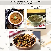 Hillpure Organic Black Soyabean/Kala Bhatt/Black Bean | Ancient Grain from Uttarakhand | 500 gm + 500 gm-thumb1