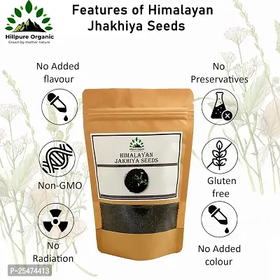 Hillpure Organic Himalayan Jhakhiya Seeds | Super Food of Uttarakhand |100% Pure  Natural | Cleome viscosa Seeds | Wild Mustard (175gm + 175gm)-thumb4