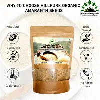 Hillpure Organic Raw Rajira | Amaranth Seeds | Rich in Fiber and Protein | NO Cholesterol and Gluten Free | Goodness of Millets Good Fat | 500 gm + 500 gm-thumb3