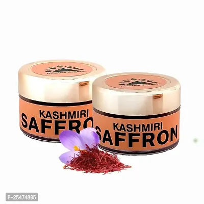 Hillpure Organic Kashmiri Saffron | Keshar | Lab Tested Certified Grade A+ (1gm + 1 gm)-thumb0