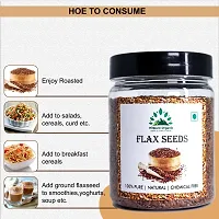 Hillpure Organic Flaxseeds, Alsi Seeds, Rich in Fibre and Omega-3, Raw Flaxseeds (300 + 300 gm), Pack of 2-thumb3