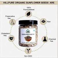 Hillpure Organic Sunflower Seeds, Raw Sunflower Seeds, Authentic and Natural for Healthy Diet, For Weight management (300 + 300gm), Pack of 2-thumb1