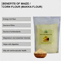 Hillpure Organic Maize Flour,Makki ka Atta, Naturaly Grown, Gluten Free, Rich in Micro-nutrients (1 + 1Kg), Pack of 2-thumb3