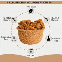 Hillpure Organic Jaggery Cubes, Gud Cubes, Authentic Jaggery Cubes (600 + 600 gm), Pack of 2-thumb2