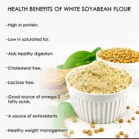 Hillpure Organic White Soyabean | High Protein | Ancient Grain | (1 + 1Kg), Pack of 2-thumb2