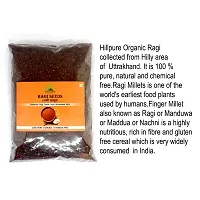 Hillpure Organic Ragi / Nachani Millet Whole Seeds | 100% Gluten Free | 0 Pesticide 0 Chemical | Source of good carbohydrates ( 1 +1 Kg ), Pack of 2-thumb1