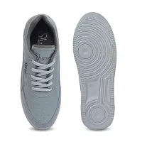 SHUZER68 Trendy Premium Comfortable Light Weight Sneakers for Men (Grey, Numeric_6)-thumb4
