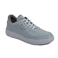 SHUZER68 Trendy Premium Comfortable Light Weight Sneakers for Men (Grey, Numeric_6)-thumb2