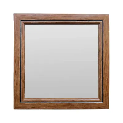 Stylish PVC Framed Wall Mirror (6x6 inches)