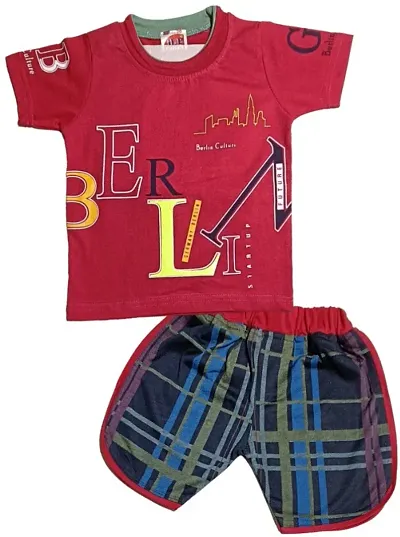 Kids Clothing Set - T Shirt with Short