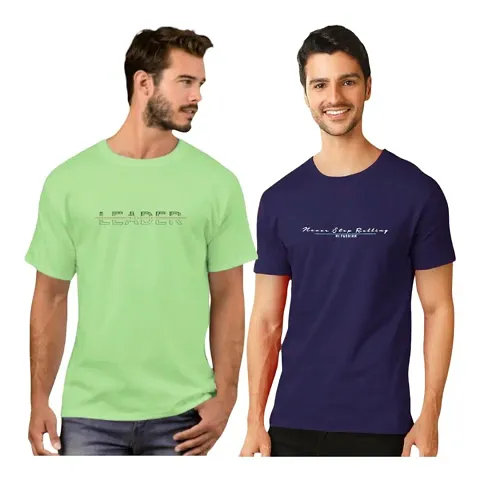 Trendy Cotton Tees For Men 