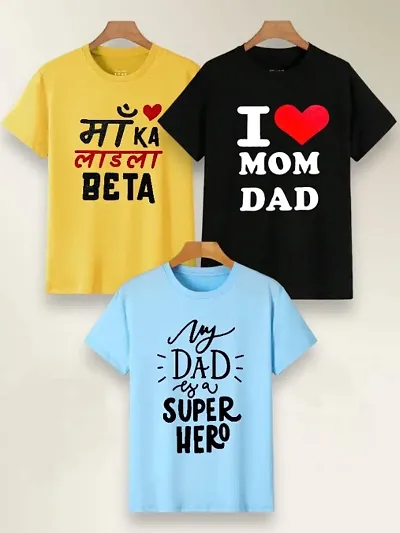 tshirt for boys and girls (Pack of 3)