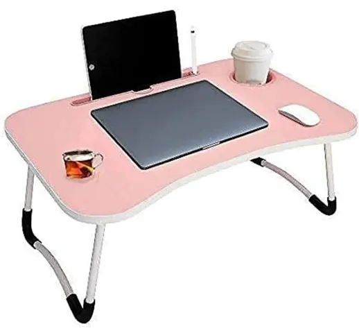 Multi-Purpose Laptop Desk For Study And Reading With Foldable Non-Slip Legs Reading Table Tray, Laptop Table, Foldable Study Laptop Table
