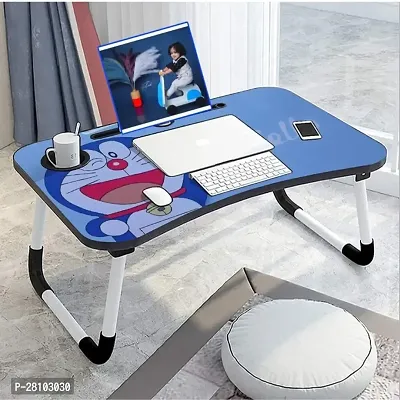 Multi-Purpose Laptop Desk For Study And Reading With Foldable Non-Slip Legs Reading Table Tray, Foldable Study Laptop Table-thumb0